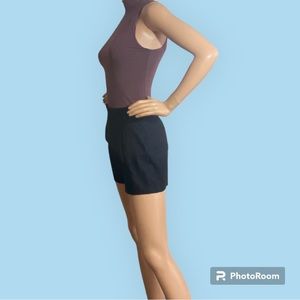 EXPRESS, SLEEVELESS TURTLENECK AND SHORTS, WOMENS, SMALL